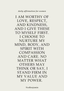 affirmation for women