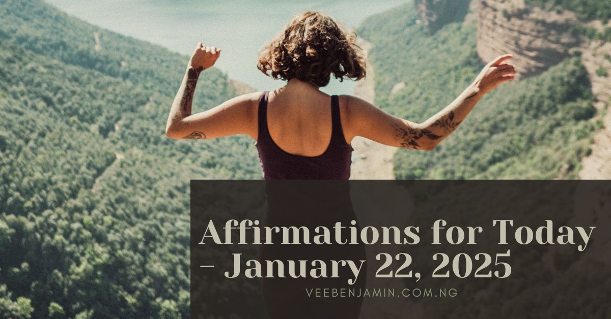 affirmation for today