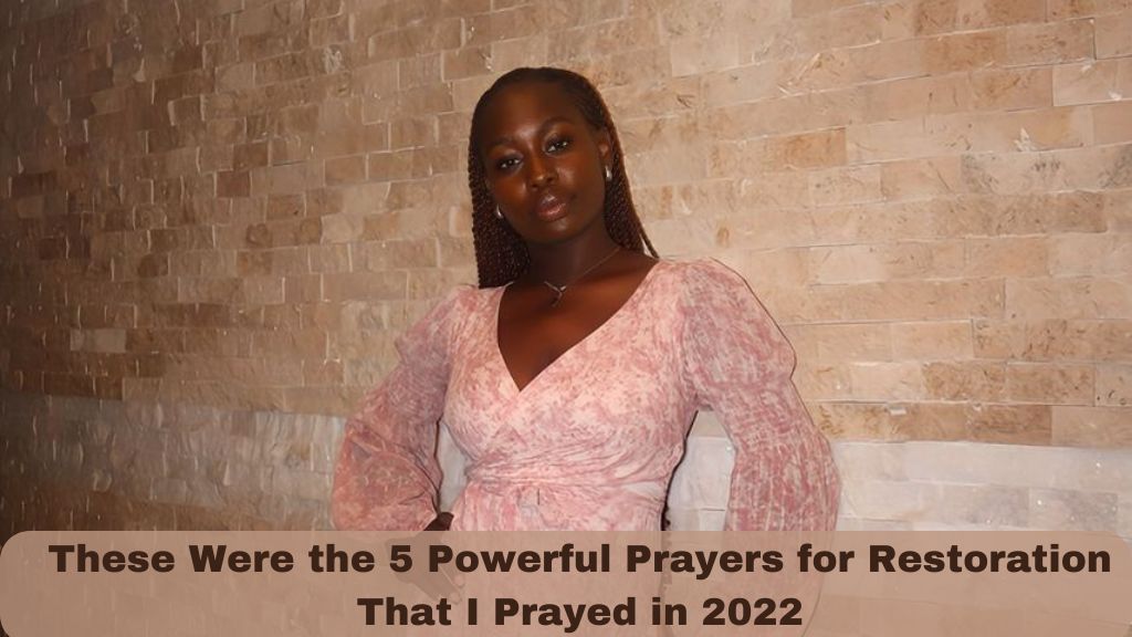 5 powerful prayers for restoration